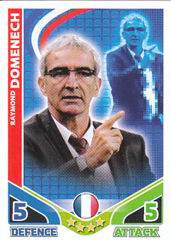 Raymond Domenech France 2010 World Cup Match Attax Managers #287